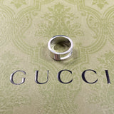 GUCCI グッチ ブランデッド カットアウトG リング・指輪
 シルバー 9 シルバー【中古】
 レディース