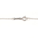 TIFFANY&Co. ティファニー オープンハート エルサペレッティ ネックレス
 スターリングシルバー シルバー【中古】
 レディース
