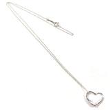 TIFFANY&Co. ティファニー オープンハート エルサペレッティ ネックレス
 スターリングシルバー シルバー【中古】
 レディース