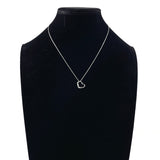 TIFFANY&Co. ティファニー オープンハート エルサペレッティ ネックレス
 スターリングシルバー シルバー【中古】
 レディース