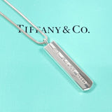TIFFANY&Co. ティファニー 1837 バー ペンダント ネックレス
 シルバー925 シルバー【中古】
 ユニセックス