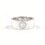 GUCCI グッチ ロゴ カットアウト リング・指輪
 シルバー925 14.5 シルバー【中古】
 ユニセックス