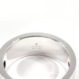 GUCCI グッチ ロゴ カットアウト リング・指輪
 シルバー925 14.5 シルバー【中古】
 ユニセックス