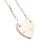 GUCCI グッチ トレードマーク ハート 223512 J8400 8106 ネックレス
 シルバー925 シルバー【中古】
 レディース