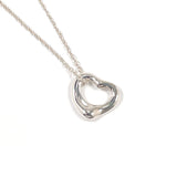 TIFFANY&Co. ティファニー オープンハート エルサペレッティ ネックレス
 シルバー925 シルバー【中古】
 レディース