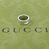GUCCI グッチ ブランデッド カットアウトG リング・指輪
 シルバー925 8.5 シルバー【中古】
 レディース