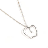 TIFFANY&Co. ティファニー アップル エルサペレッティ ネックレス
 シルバー925 シルバー【中古】
 レディース