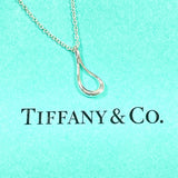 TIFFANY&Co. ティファニー オープン ティアドロップ エルサペレッティ ネックレス
 シルバー925 シルバー【中古】
 レディース