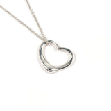 TIFFANY&Co. ティファニー オープンハート エルサペレッティ ネックレス
 シルバー925 シルバー【中古】
 レディース