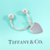TIFFANY&Co. ティファニー ハート タグ キーリング キーホルダー
 シルバー925 シルバー【中古】
 レディース