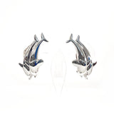 Georg Jensen ジョージジェンセン イルカ アルノ マリノウスキー 129 イヤリング
 シルバー925 シルバー【中古】
 レディース