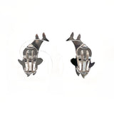 Georg Jensen ジョージジェンセン イルカ アルノ マリノウスキー 129 イヤリング
 シルバー925 シルバー【中古】
 レディース