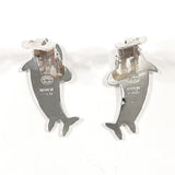 Georg Jensen ジョージジェンセン イルカ アルノ マリノウスキー 129 イヤリング
 シルバー925 シルバー【中古】
 レディース