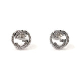 GUCCI グッチ インターロッキング G 457109 J8400 0811 ピアス
 シルバー925 シルバー【中古】
 ユニセックス