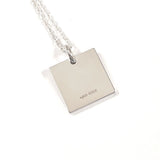 GUCCI グッチ スクエア プレート ネックレス
 シルバー925 シルバー【中古】
 ユニセックス