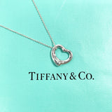 TIFFANY&Co. ティファニー オープンハート エルサペレッティ ネックレス
 シルバー925 シルバー【中古】
 レディース