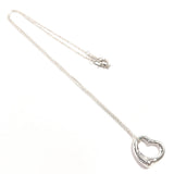 TIFFANY&Co. ティファニー オープンハート エルサペレッティ ネックレス
 シルバー925 シルバー【中古】
 レディース