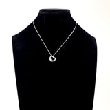TIFFANY&Co. ティファニー オープンハート エルサペレッティ ネックレス
 シルバー925 シルバー【中古】
 レディース