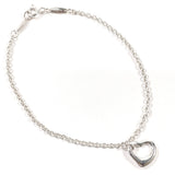 TIFFANY&Co. ティファニー オープンハート エルサペレッティ ブレスレット
 シルバー925 シルバー【中古】
 レディース