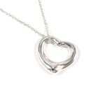 TIFFANY&Co. ティファニー オープンハート エルサペレッティ ネックレス
 シルバー925 シルバー【中古】
 レディース