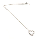 TIFFANY&Co. ティファニー オープンハート エルサペレッティ ネックレス
 シルバー925 シルバー【中古】
 レディース