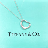 TIFFANY&Co. ティファニー オープンハート エルサペレッティ ネックレス
 シルバー925 シルバー【中古】
 レディース