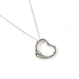 TIFFANY&Co. ティファニー オープンハート エルサペレッティ ネックレス
 シルバー925 シルバー【中古】
 レディース