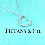 ティファニー ネックレス
 オープンハート エルサペレッティ TIFFANY&Co. スターリングシルバー シルバー レディース 新品仕上げ済み
