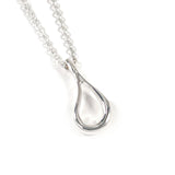 TIFFANY&Co. ティファニー オープン ティアドロップ エルサペレッティ ネックレス
 シルバー925 シルバー【中古】
 レディース
