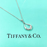TIFFANY&Co. ティファニー オープン ティアドロップ エルサペレッティ ネックレス
 シルバー925 シルバー【中古】
 レディース