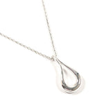 TIFFANY&Co. ティファニー オープン ティアドロップ エルサペレッティ ネックレス
 シルバー925 シルバー【中古】
 レディース