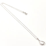 TIFFANY&Co. ティファニー オープン ティアドロップ エルサペレッティ ネックレス
 シルバー925 シルバー【中古】
 レディース
