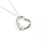 TIFFANY&Co. ティファニー オープンハート エルサペレッティ ネックレス
 シルバー925 シルバー【中古】
 レディース