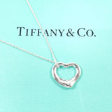 TIFFANY&Co. ティファニー オープンハート エルサペレッティ ネックレス
 シルバー925 シルバー【中古】
 レディース