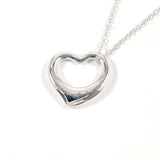 TIFFANY&Co. ティファニー オープンハート エルサペレッティ ネックレス
 シルバー925 シルバー【中古】
 レディース