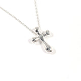 TIFFANY&Co. ティファニー クロス ミニ エルサペレッティ ネックレス
 シルバー925 シルバー【中古】
 レディース