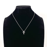 TIFFANY&Co. ティファニー クロス ミニ エルサペレッティ ネックレス
 シルバー925 シルバー【中古】
 レディース