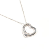 TIFFANY&Co. ティファニー オープンハート エルサペレッティ ネックレス
 シルバー925 シルバー【中古】
 レディース
