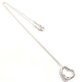 TIFFANY&Co. ティファニー オープンハート エルサペレッティ ネックレス
 シルバー925 シルバー【中古】
 レディース