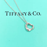 TIFFANY&Co. ティファニー オープンハート エルサペレッティ ネックレス
 シルバー925 シルバー【中古】
 レディース