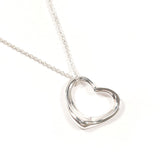 TIFFANY&Co. ティファニー オープンハート エルサペレッティ ネックレス
 シルバー925 シルバー【中古】
 レディース