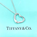 TIFFANY&Co. ティファニー オープンハート エルサペレッティ ネックレス
 シルバー925 シルバー【中古】
 レディース