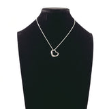 TIFFANY&Co. ティファニー オープンハート エルサペレッティ ネックレス
 シルバー925 シルバー【中古】
 レディース