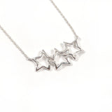 TIFFANY&Co. ティファニー トリプルスター ネックレス
 シルバー925 シルバー【中古】
 レディース