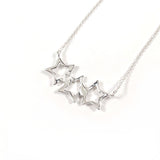 TIFFANY&Co. ティファニー トリプルスター ネックレス
 シルバー925 シルバー【中古】
 レディース