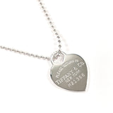 TIFFANY&Co. ティファニー ハート タグ リターントゥ ネックレス
 シルバー925 シルバー【中古】
 レディース