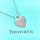 TIFFANY&Co. ティファニー ハート タグ リターントゥ ネックレス
 シルバー925 シルバー【中古】
 レディース