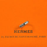 HERMES エルメス ウェディングリング エヴァー ヘラクレス リング・指輪
 K18ホワイトゴールド 8.5 シルバー 12V2097刻印【中古】
 レディース