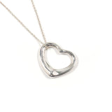 TIFFANY&Co. ティファニー オープンハート エルサペレッティ ネックレス
 シルバー925 シルバー【中古】
 レディース