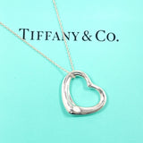 TIFFANY&Co. ティファニー オープンハート エルサペレッティ ネックレス
 シルバー925 シルバー【中古】
 レディース